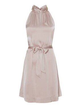 Karmamia's Ava Mini Dress in Semi Rich Blush